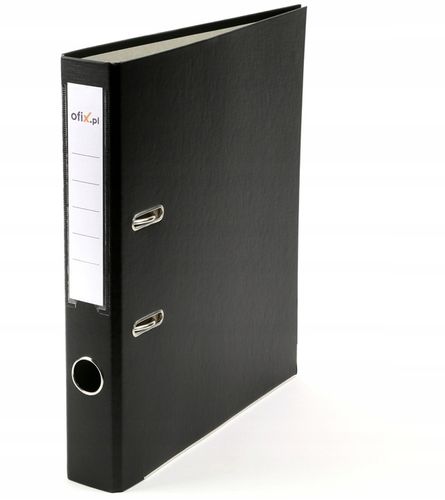 SEGREGATOR A4 50mm WZMOCNIONY OKUTY CZARNY x 5 szt na Arena.pl
