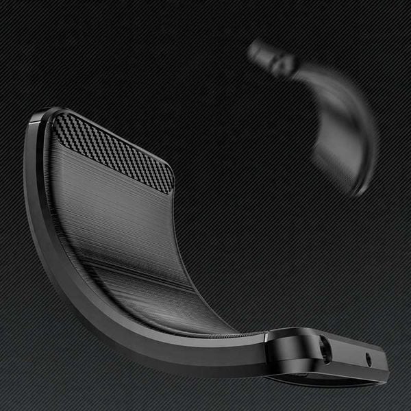 Spacecase Carbon Galaxy A24 4G Black zdjęcie 3