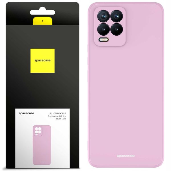 Spacecase Silicone Case Realme 8/8 Pro lilac zdjęcie 1