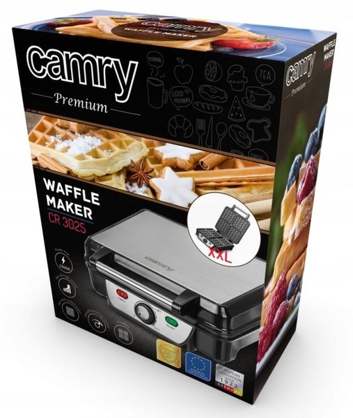 Gofrownica Camry CR 3025 1500 W 4 gofry zdjęcie 8