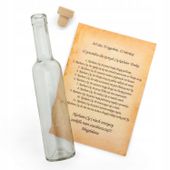 LIST MIŁOSNY w BUTELCE z DEDYKACJĄ na WALENTYNKI