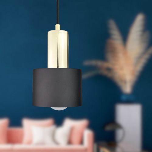 Lampa wisząca 3xE27 LUCE BLACK GOLD na Arena.pl