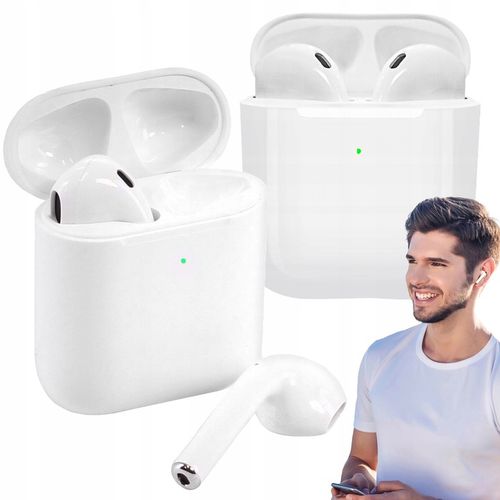 SŁUCHAWKI BEZPRZEWODOWE TWS i1000 do IOS ANDROID SPORTOWE DOUSZNE MIKROFON na Arena.pl