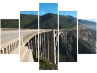 105CM 150CM OBRAZ 5 ELEM DALEKA PODRÓŻ JAMIE MCCAFFREY DRUK