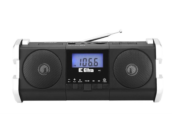 RADIO MAJA PLL USB CZARNY ODBIORNIK ELTRA zdjęcie 1