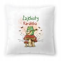 Poduszka Dla Karateki Na Urodziny Na Prezent Z Nadrukiem Ze Zdjęciem