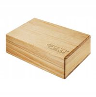 DREWNIANA KOSTKA DO JOGI BLOK DO ĆWICZEŃ PILATES FITNESS ROZCIĄGANIE 4FIZJO