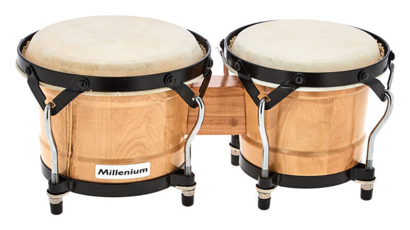 Bongosy Millenium MB202H NT brązowe zdjęcie 2