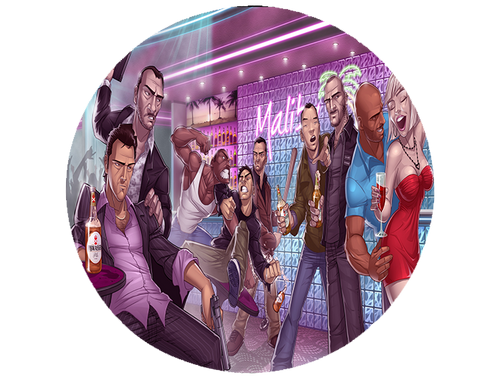 Podkładka pod myszkę GTA na Arena.pl