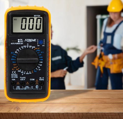 PROFESJONALNY MULTIMETR MIERNIK CYFROWY PRĄDU TEMPERATURY SONDA na Arena.pl