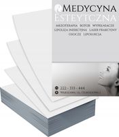 Ulotki A5 5000szt reklamowe firmowe różne wzory MEDYCYNA ESTETYCZNA