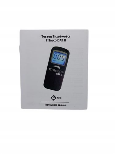 Alkomat FitAlco Dat II LCD LED + Ustniki + Gratis na Arena.pl