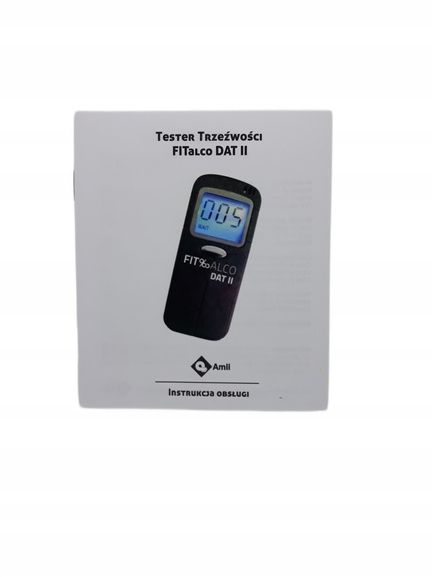 Alkomat FitAlco Dat II LCD LED + Ustniki + Gratis zdjęcie 11