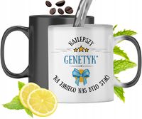 Kubek Magiczny Dla Genetyka Zmieniający Kolor Z Nadrukiem Ze Zdjęciem