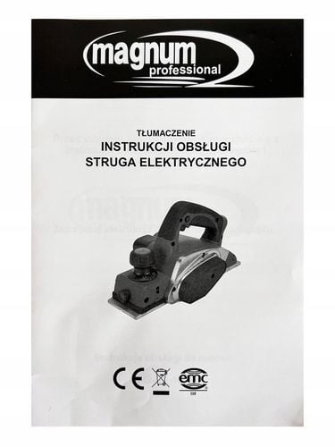 STRUG ELEKTRYCZNY DO DREWNA HEBLARKA 1900W HEBEL STOLARSKI STRUGARKA na Arena.pl