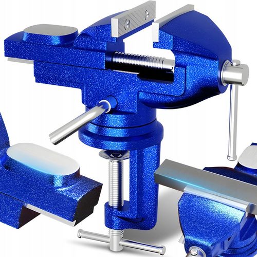 IMADŁO OBROTOWE 360 ŚLUSARSKIE ŻELIWNE SOLIDNE STOŁOWE MAŁE Z KOWADŁEM na Arena.pl