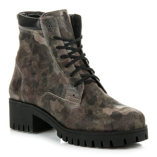 Sznurowane Botki Z Protektorem r.39 na Arena.pl