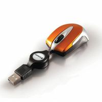 verbatim mysz optyczna go mini usb-a     1000 dpi pomarańczowy/orange