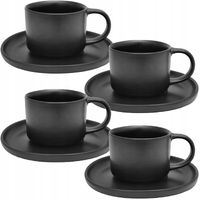 2 x 4X FILIŻANKA 220 ML SERWIS KAWOWY ARTENA FILIŻANKI PORCELANA DO KAWY SP