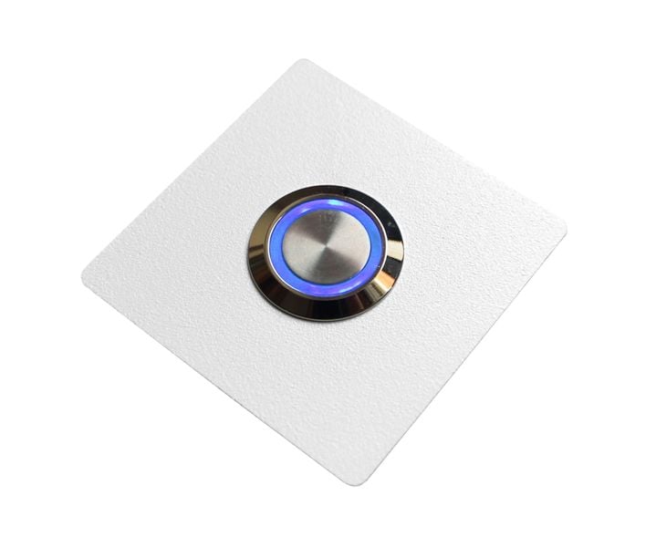 Przycisk dzwonka do domofonu wyjścia furtki bramy drzwi słupka LED czarny zdjęcie 11