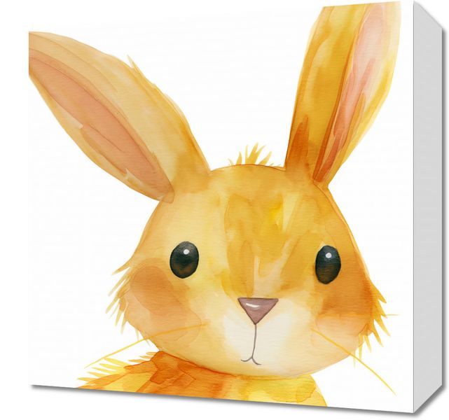Obraz 40x40cm Słodki Zajączek zdjęcie 1