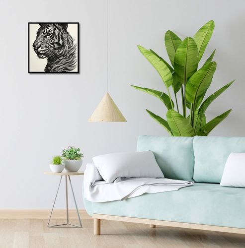 Plakat 40x40cm Tygrysi Gwizd na Arena.pl