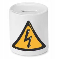 Skarbonka Prezent Dla Elektryka Napięcie Z Nadrukiem Ze Zdjęciem