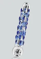 toyjoy glass worxx diamond dazzler dong szklany model z wypustkami