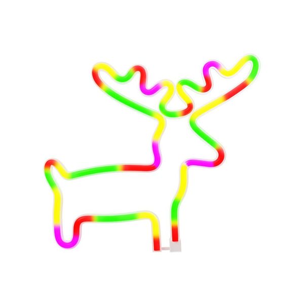 Neon LED ŁOŚ multikolor Bat + USB FLNE12 Forever Light zdjęcie 1