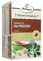 Herbata NA WRZODY ziołowa ekspresowa Herbapol 40 g