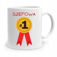 Kubek Prezent Dla Szefowej Szefowa Numer Jeden Z Nadrukiem Ze Zdjęciem