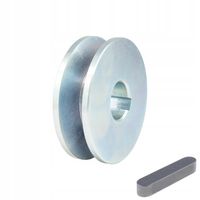 Koła koło pasowe szajba 1 pasek 1x 10 mm HZ | fi 70mm otwór z listy + wpust