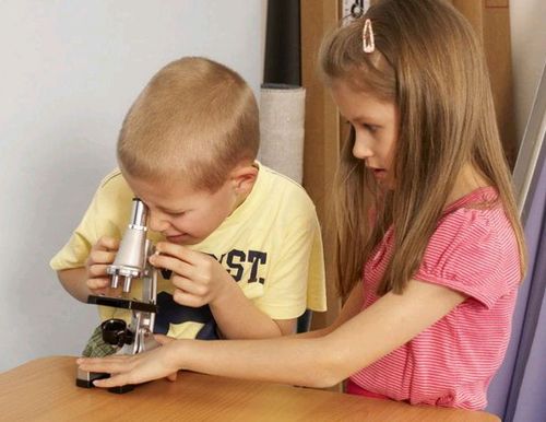 Mikroskop x100 x400 x900 zestaw do badań dla młodego odkrywcy + preparaty na Arena.pl