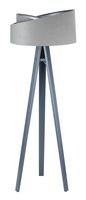 Lampa stojąca GEMSTONE szara/srebrna