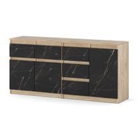 Komoda Do Salonu Szafka 5 Szuflad 160cm Do Sypialni Sonoma San Sebastian