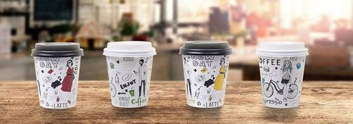 KUBKI PAPIEROWE DO KAWY 250ML NEW DAY + WIECZKA 100 SZTUK (do odsprzedaży) na Arena.pl