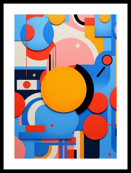 Plakat 29,7x42cm Kalejdoskop Emocji zdjęcie 3