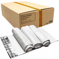 FOLIOPAKI KURIERSKIE FOLIOPAK 4XL BARDZO MOCNE 450x550 100 SZTUK 100SZT