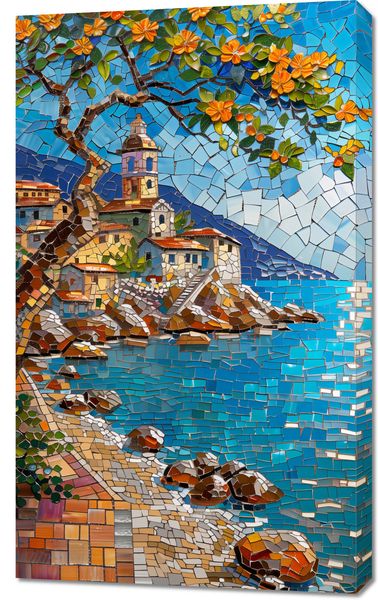 Obraz 60x100cm Mozaikowa Układanka zdjęcie 1