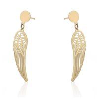 kolczyki ze stali chirurgicznej pozłacane sztyfty kst2064