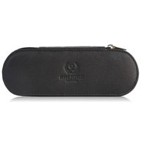 skórzane etui czarne na okulary piórnik paolo peruzzi t-82-bl