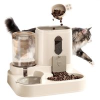 automatyczna miska, poidełko dla kota 2w1 25x23x20 cm kot26