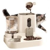 automatyczna miska, poidełko dla kota 2w1 25x23x20 cm kot26