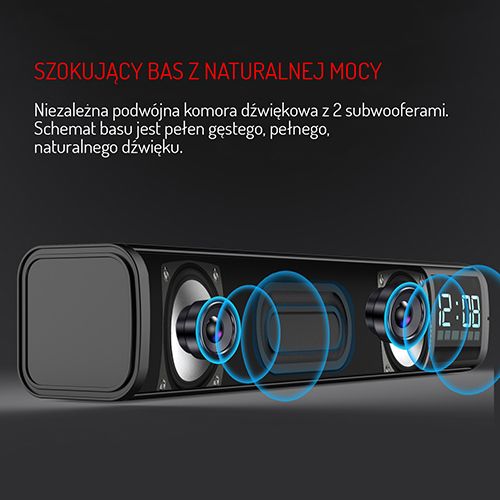 AD 1191 Głośnik Soundbar z budzikiem na Arena.pl