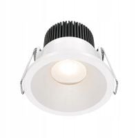 Lampa sufitowa podtynkowa punktowa LED biała okrągła ciepłe światło Maytoni