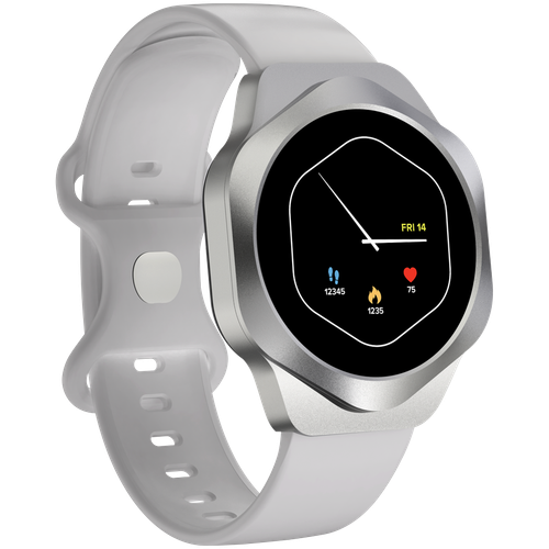 CANYON Smartwatch Hexagon 88 Rozmowy Bluetooth Srebrny na Arena.pl