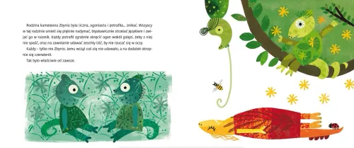 Historia czerwonego kameleona na Arena.pl