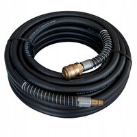 AIRPRESS WĄŻ PNEUMATYCZNY GUMOWY OKUTY 14X8MM 10 METRÓW PROFESJONALNY