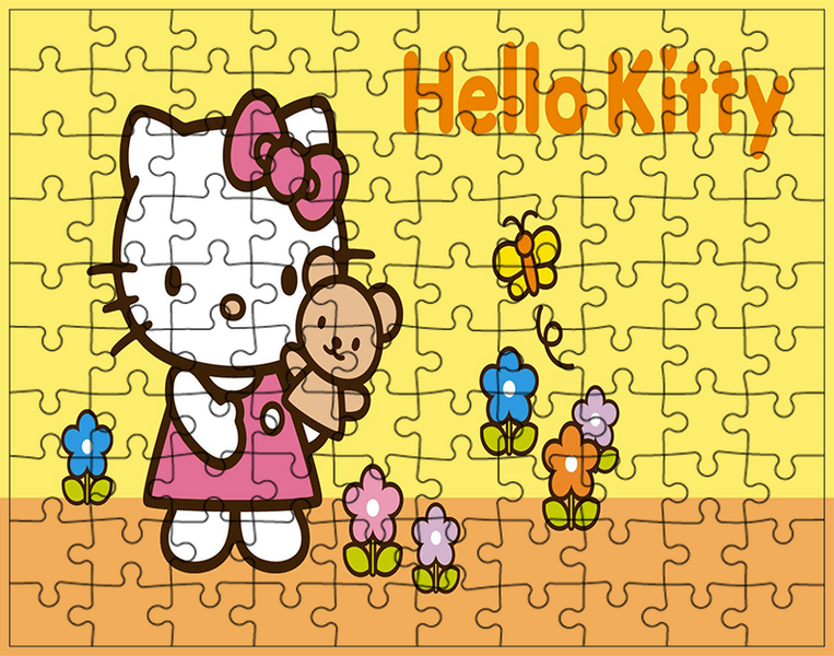 Puzzle Hello Kitty zdjęcie 1