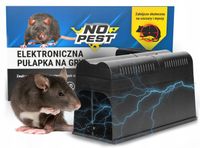 ELEKTRYCZNA PUŁAPKA NA SZCZURY MYSZY GRYZONIE NO PEST TUNELOWA NA